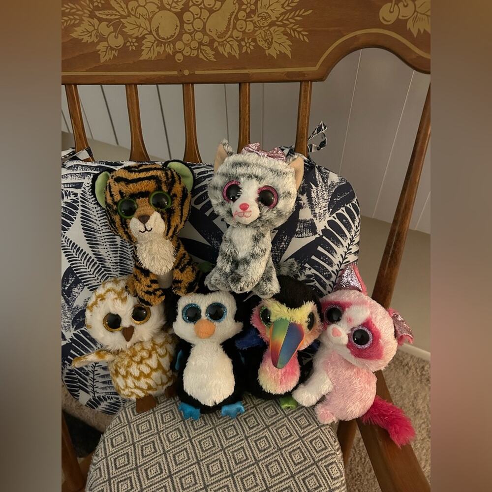 Ty Beanie Boos Lot of 6 Great condition!